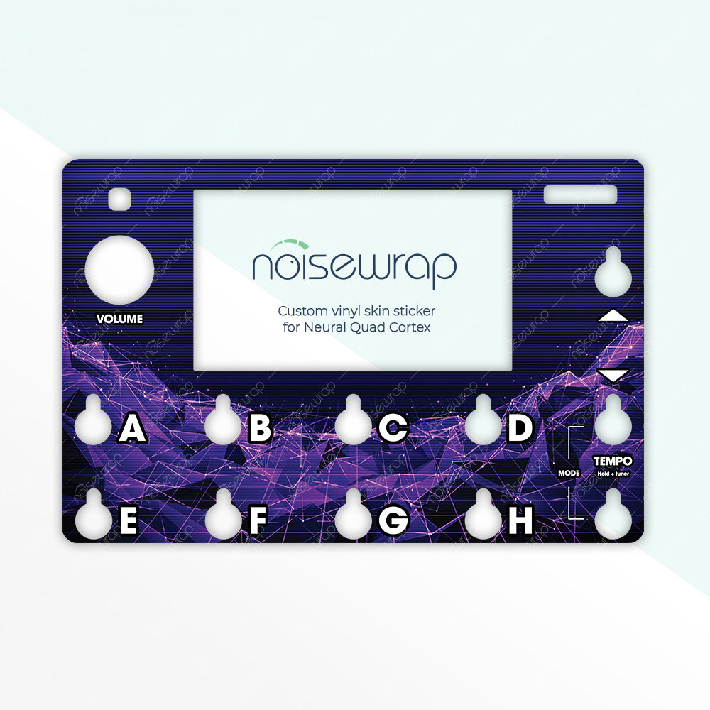 Digital Waves - Vinyl Skin for QC