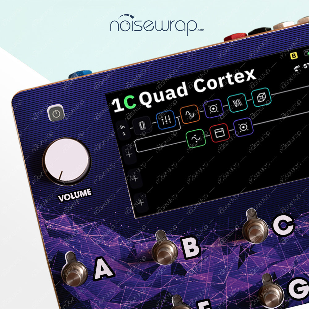 Digital Waves - Vinyl Skin for QC