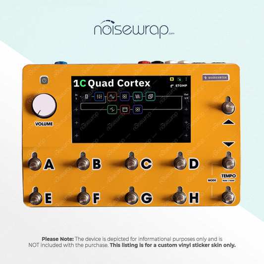 Sunburst Amber - Vinyl Skin for QC