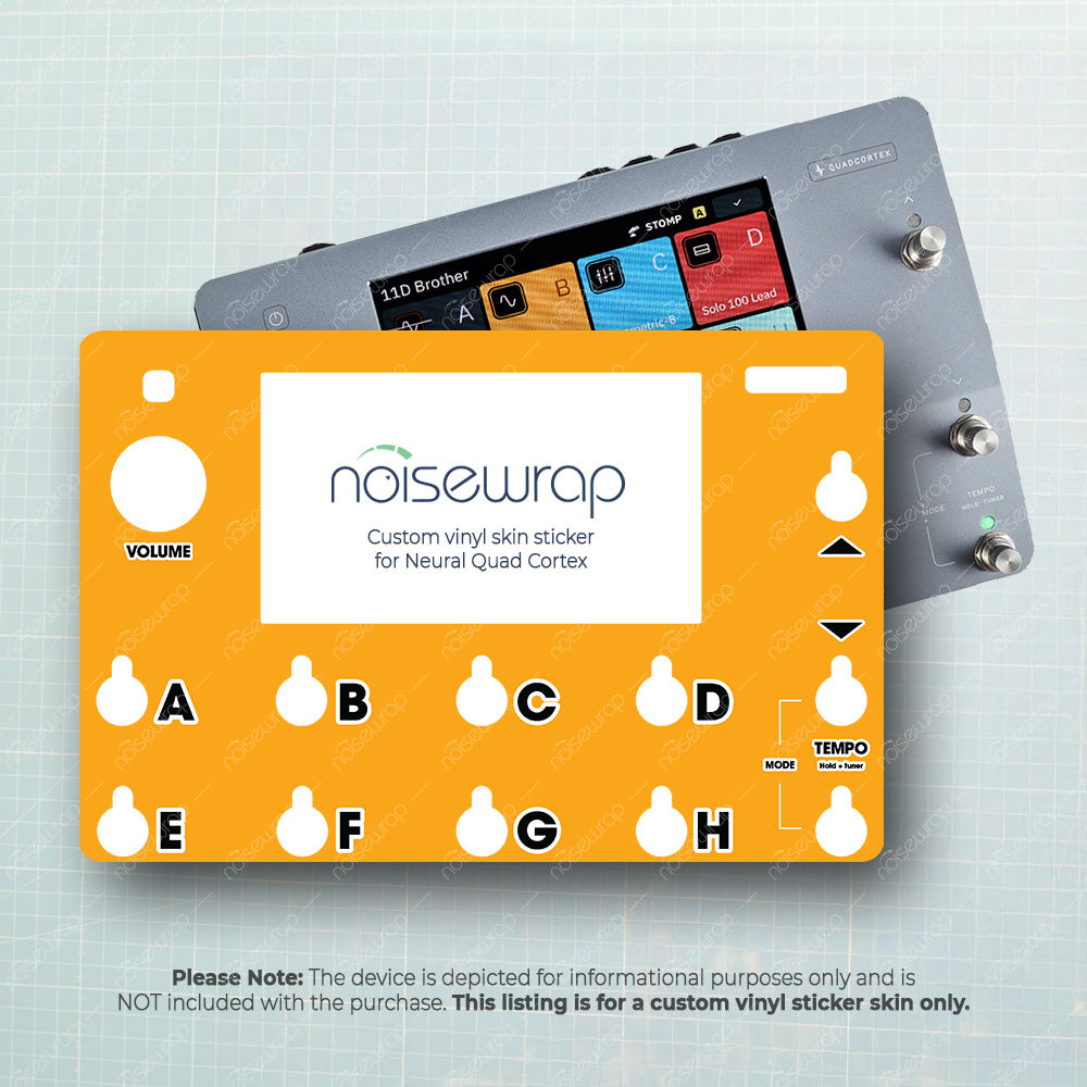 Sunburst Amber - Vinyl Skin for QC