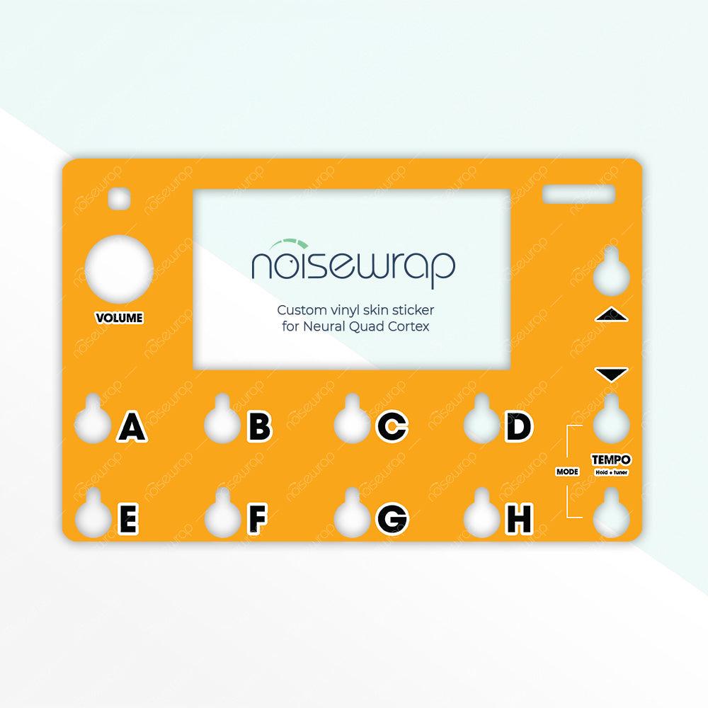 Sunburst Amber - Vinyl Skin for QC