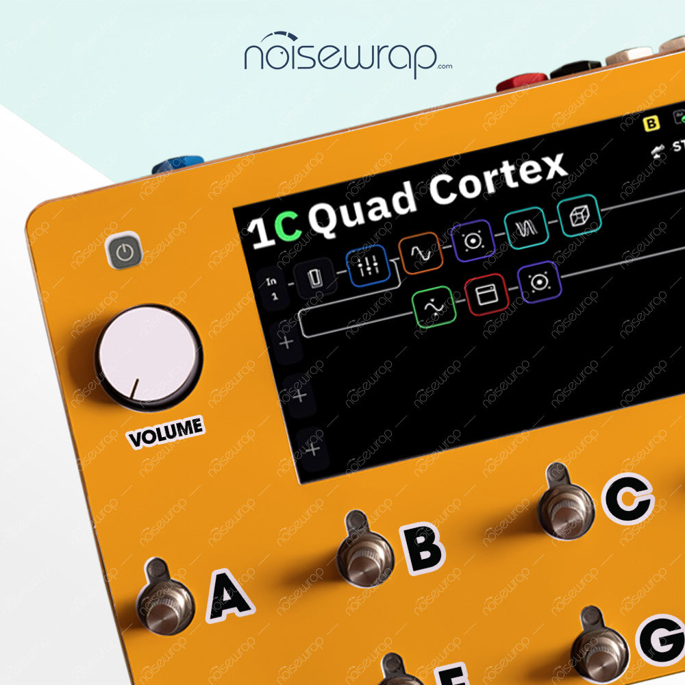 Sunburst Amber - Vinyl Skin for QC