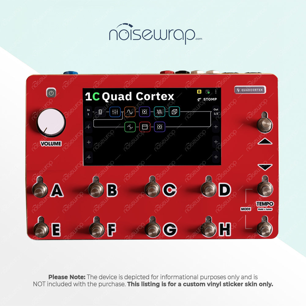 Crimson Blaze - Vinyl Skin for QC