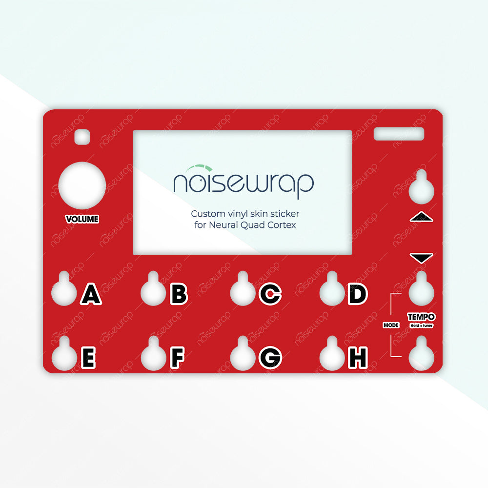 Crimson Blaze - Vinyl Skin for QC