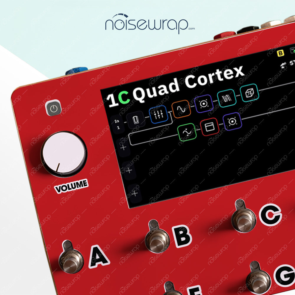 Crimson Blaze - Vinyl Skin for QC