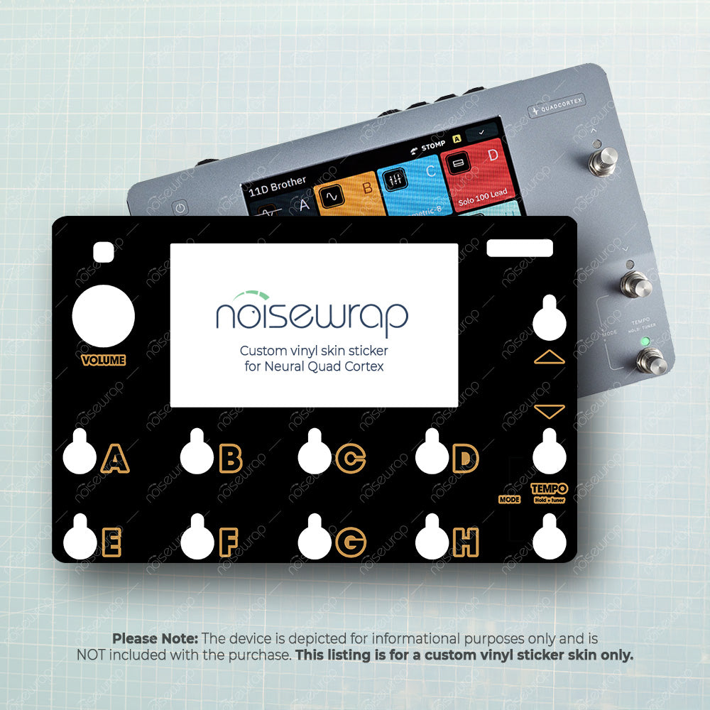 Obsidian Black - Vinyl Skin for QC