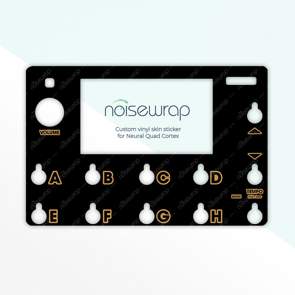 Obsidian Black - Vinyl Skin for QC