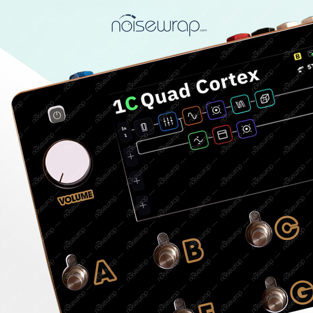 Obsidian Black - Vinyl Skin for QC