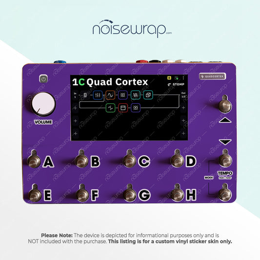 Violet Storm - Vinyl Skin for QC