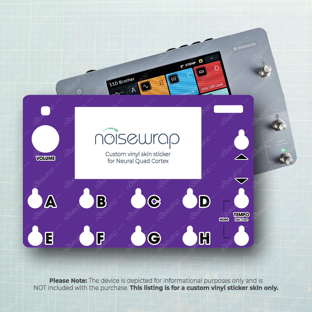 Violet Storm - Vinyl Skin for QC