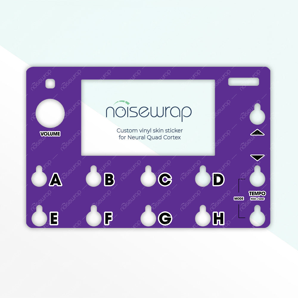 Violet Storm - Vinyl Skin for QC