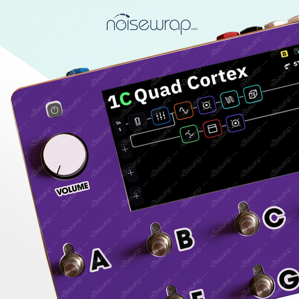 Violet Storm - Vinyl Skin for QC