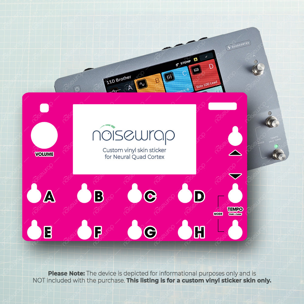 Neon Fuchsia - Vinyl Skin for QC