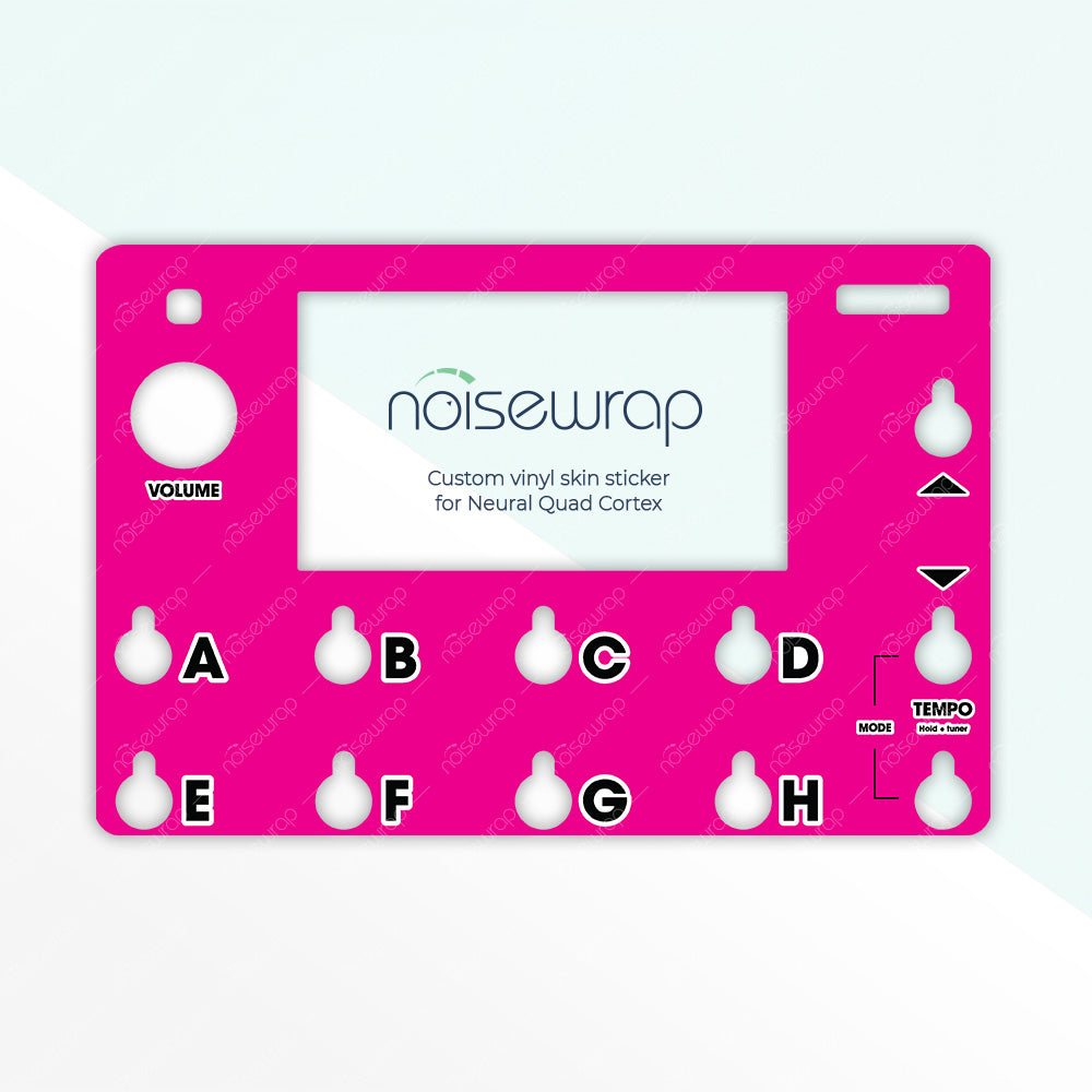 Neon Fuchsia - Vinyl Skin for QC