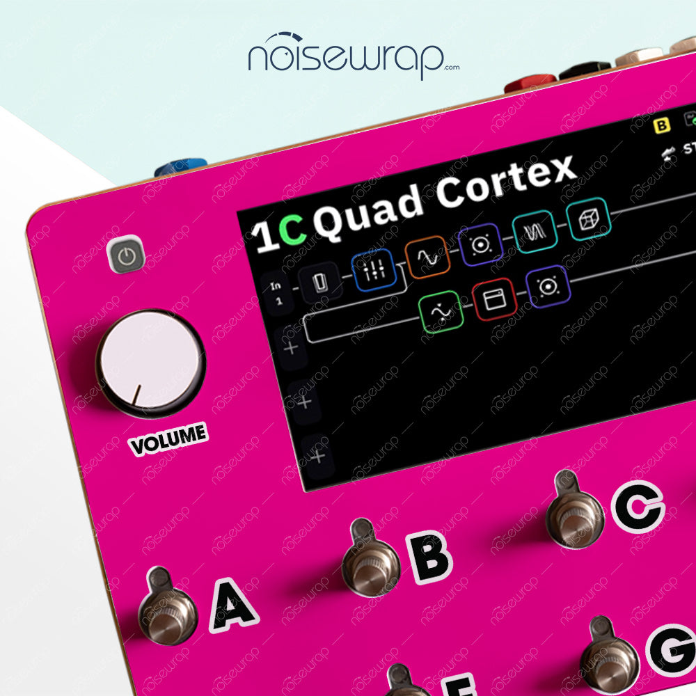 Neon Fuchsia - Vinyl Skin for QC