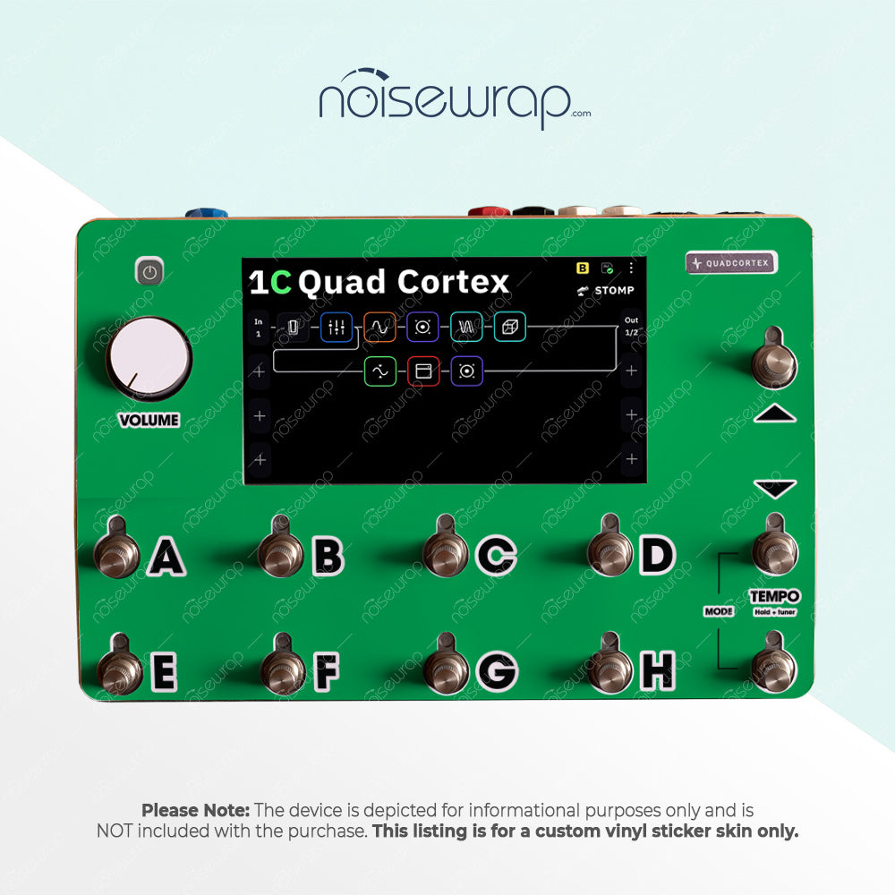 Emerald Surge - Vinyl Skin for QC