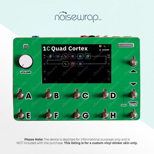 Emerald Surge - Vinyl Skin for QC