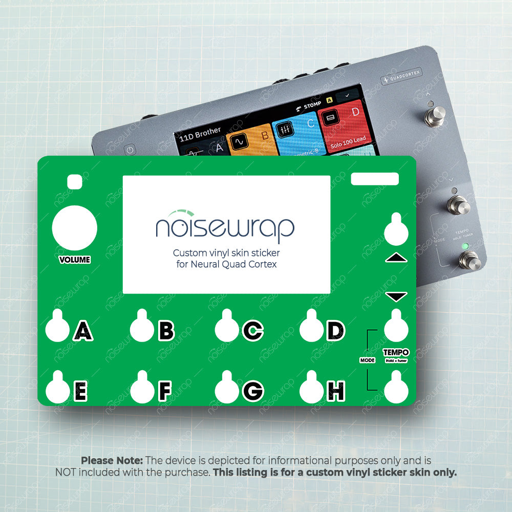 Emerald Surge - Vinyl Skin for QC