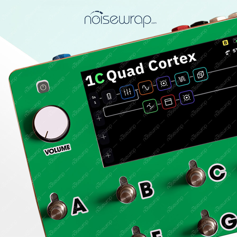 Emerald Surge - Vinyl Skin for QC