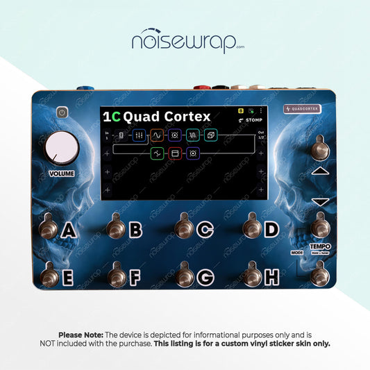 Double Skull - Vinyl Skin for QC