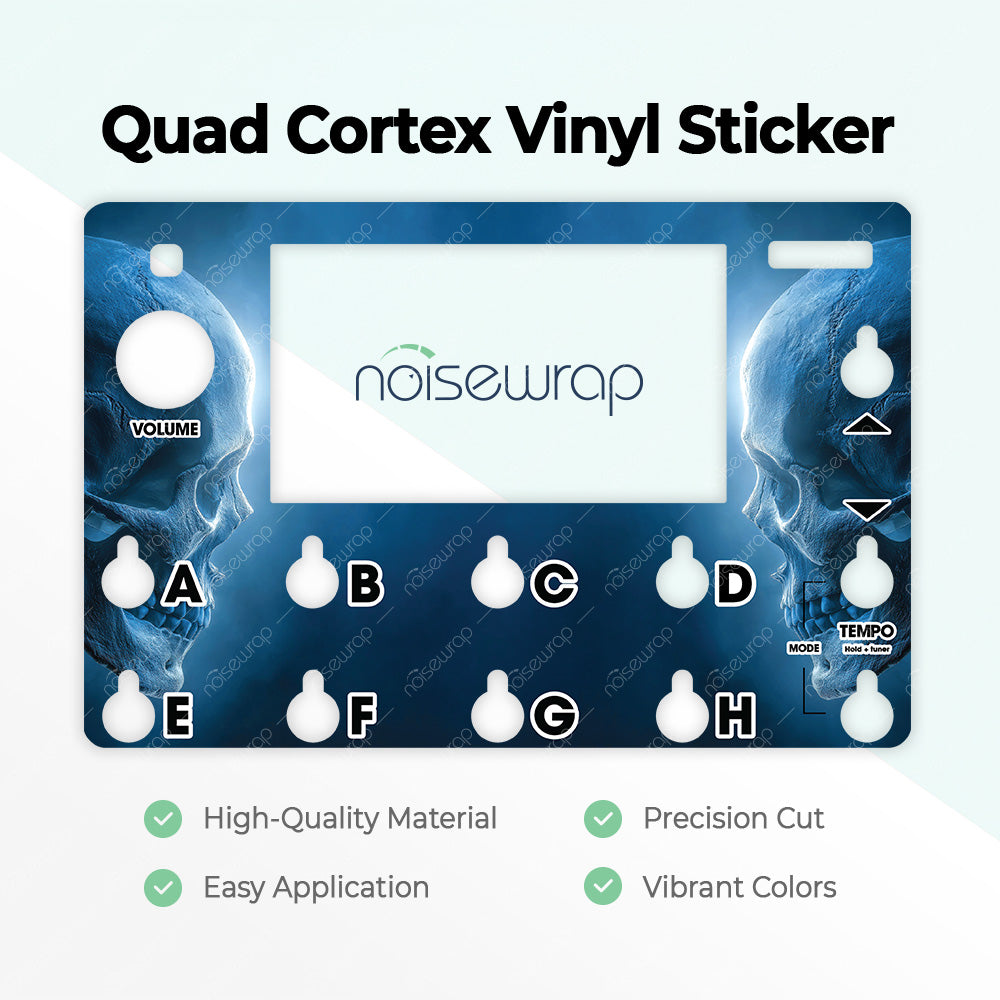 Double Skull - Vinyl Skin for QC