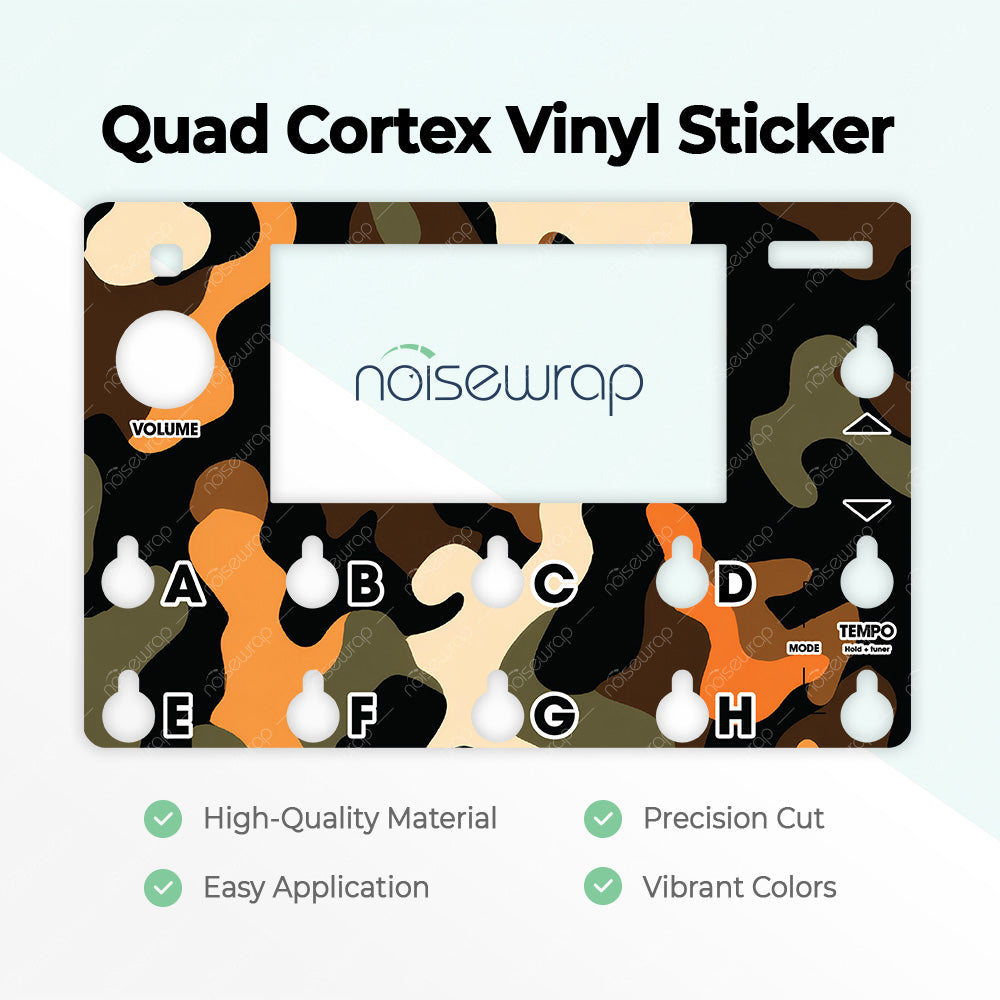 Earth Tones Camo - Vinyl Skin for QC