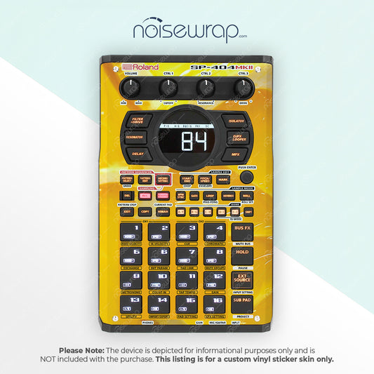 Citrus Rage - Vinyl Skin for SP 404 mk2