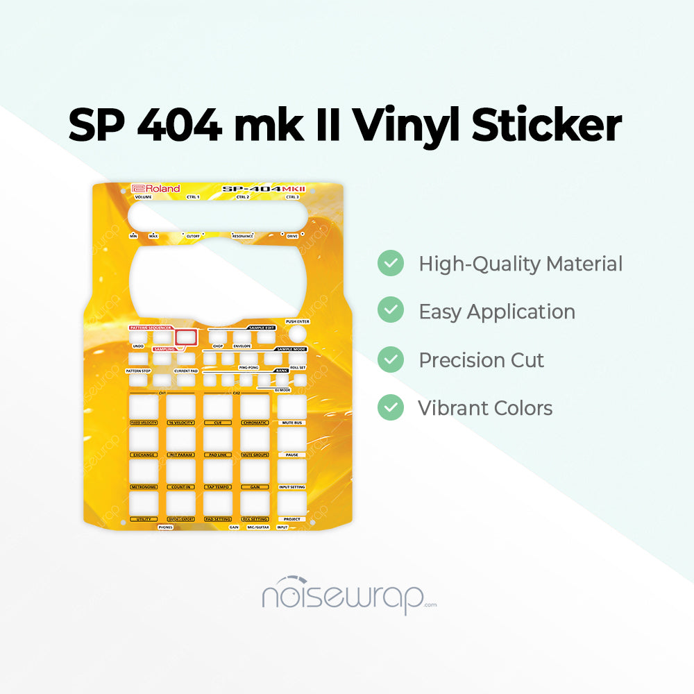 Citrus Rage - Vinyl Skin for SP 404 mk2