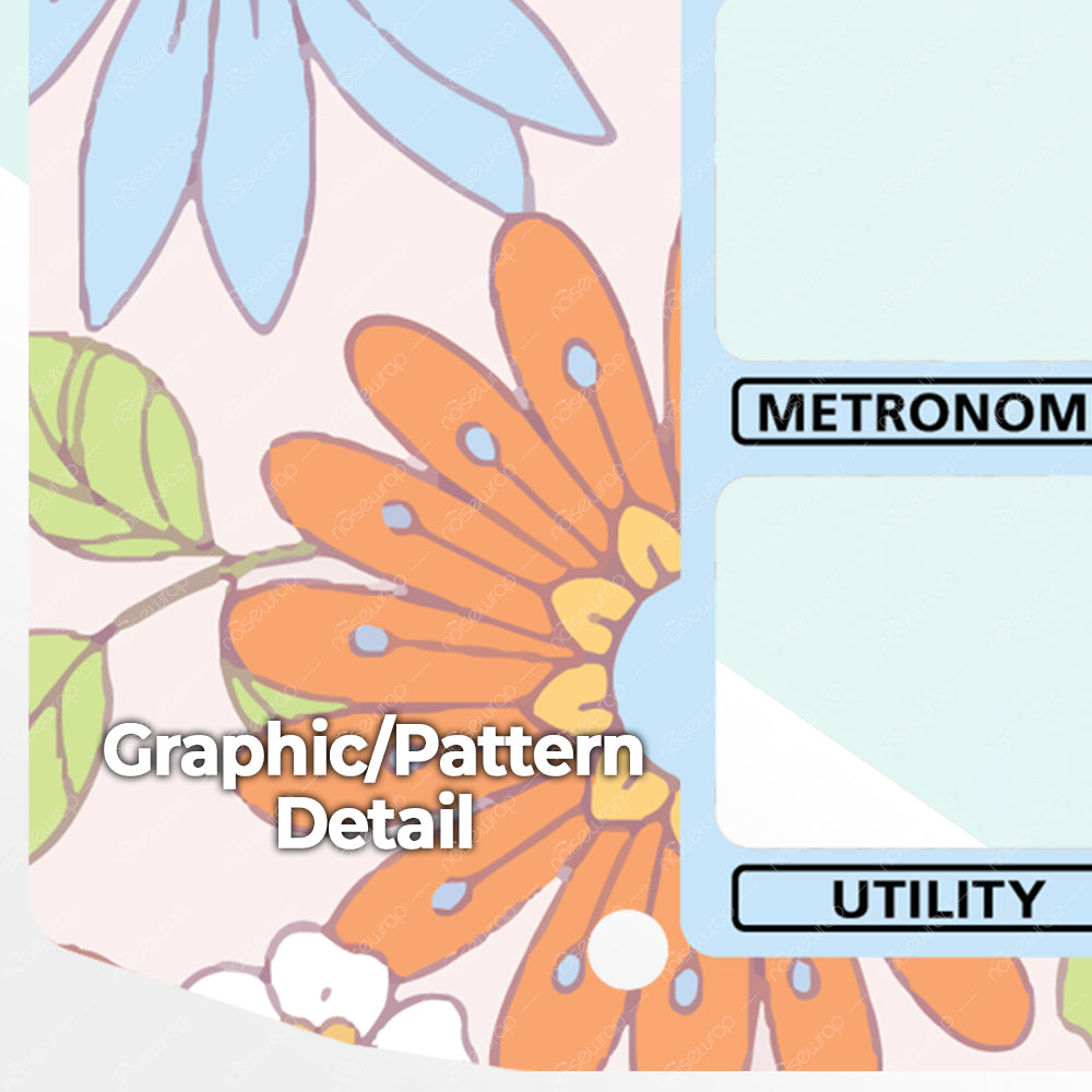 Hippie Floral - Vinyl Skin for SP 404 mk2