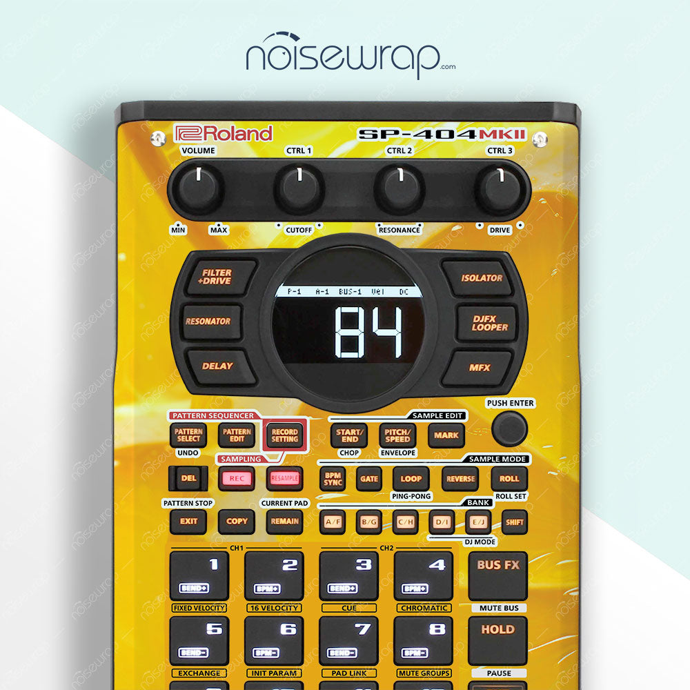 Citrus Rage - Vinyl Skin for SP 404 mk2